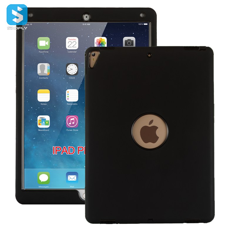 3 in 1 PC silicone case for iPad Pro 12.9 2017